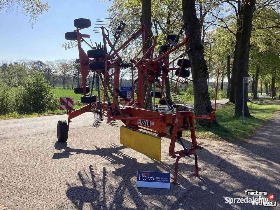 Zgrabiarka dwu karuzelowa Fella TS 800 Łomża