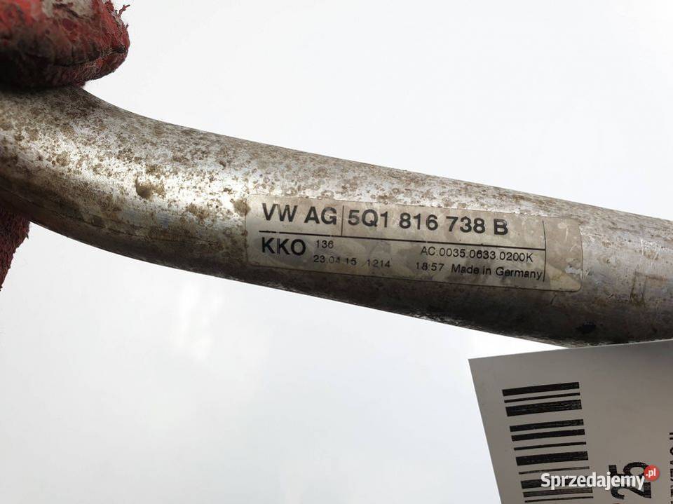 PRZEWÓD KLIMATYZACJI SKODA OCTAVIA III