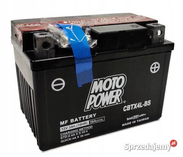 Akumulator motocyklowy MotoPower CBTX4LBS podkarpackie Mielec