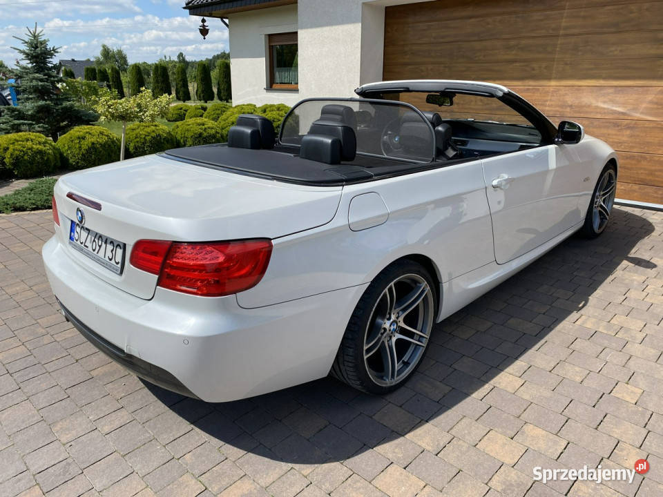 BMW 320 20 M Pakiet full biała perła ledy bi światła do jazdy dziennej Konradów sprzedam