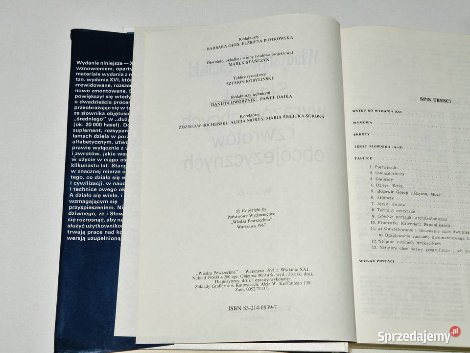 Słownik wyrazów obcych i zwrotów obcojęzycznych ISBN 8321408397 Bydgoszcz