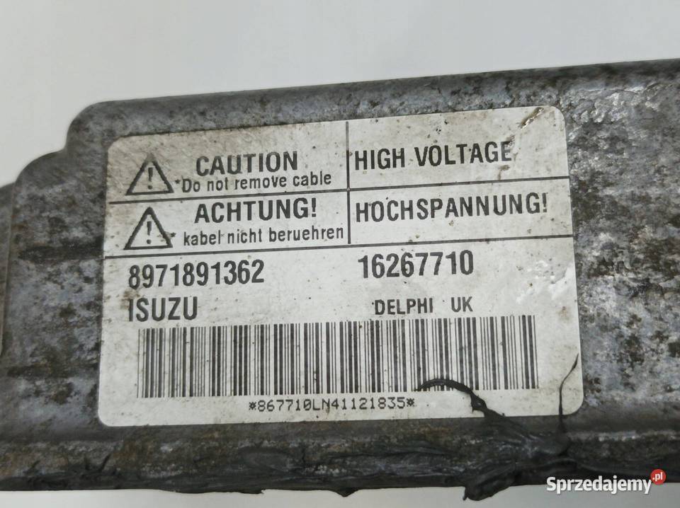 MODUŁ POMPY WTRYSKOWEJ 8971891362 Opel Meriva I