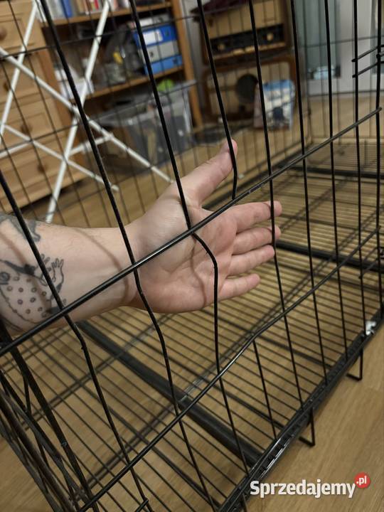 Klatka kojec zwierząt 130x60x70 UŻYWANA Warszawa