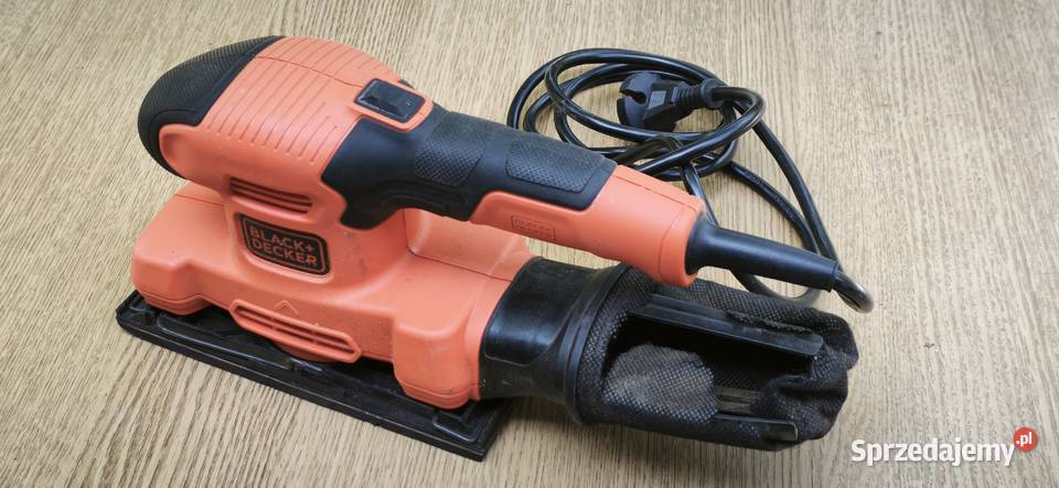 BlackDecker szlifierka oscylacyjna sieciowa 230 Piotrków Trybunalski sprzedam