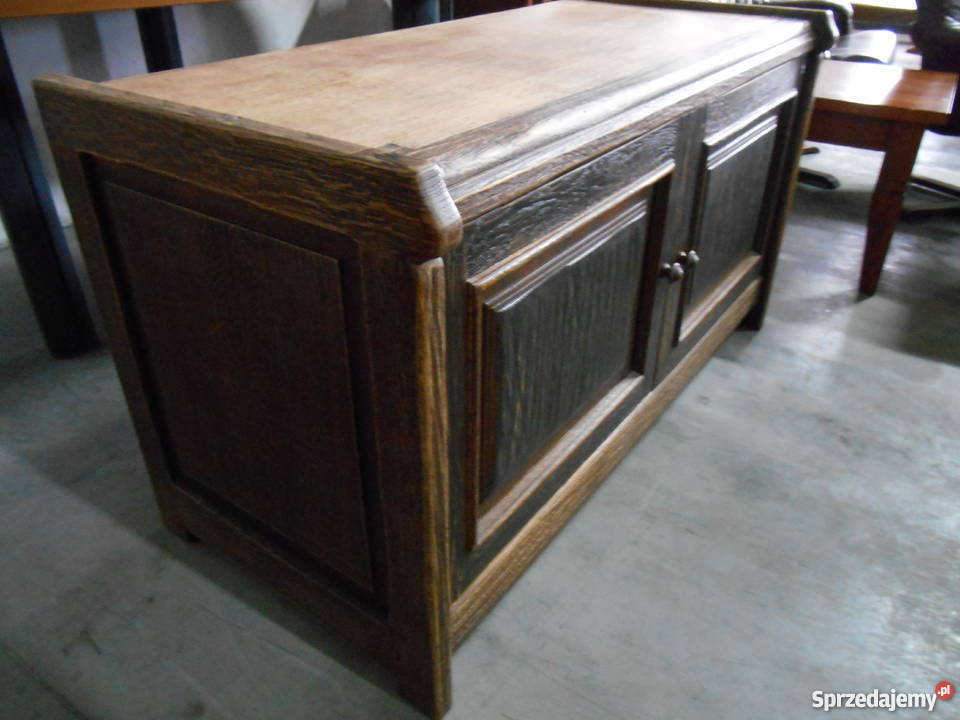 Komoda dębowa ciemna Zduńska Wola