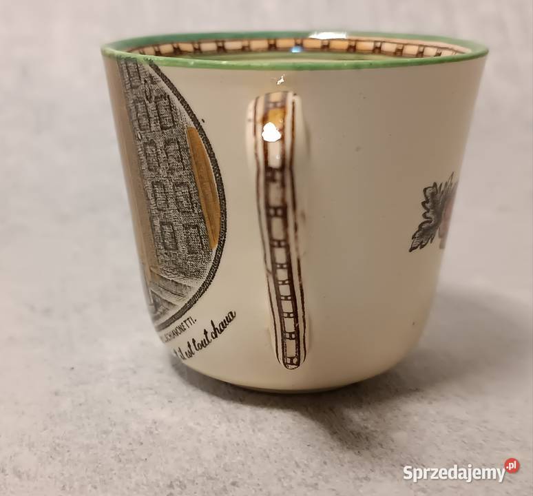 Kolekcjonerska Filiżanka ADAMS Duet Porcelana Porcelana i szkło zachodniopomorskie