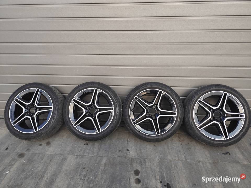 Alufelgi 18 Ori AMG z oponami Mercedes AMG sprzedam