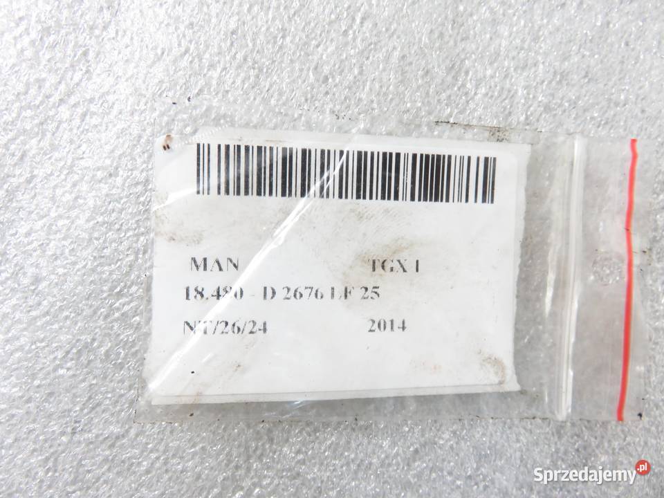 WTRYSKIWACZ MAN TGX I 18480 D 2676 LF 25 Wtryskiwacze