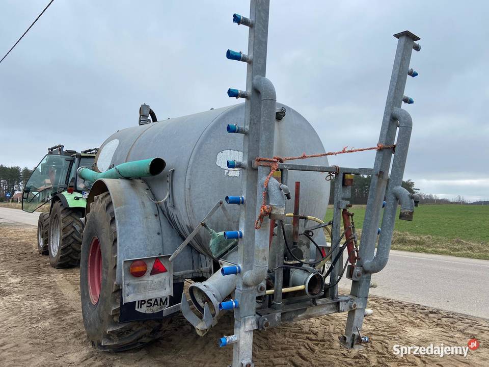 Wóz asenizacyjny beczkowóz Ipsam 10000 litrów mazowieckie Lipniki