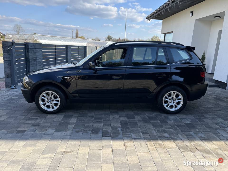 BMW X3 30D Automat 2005r Czarna Zadbana X3 Samochody osobowe Toruń