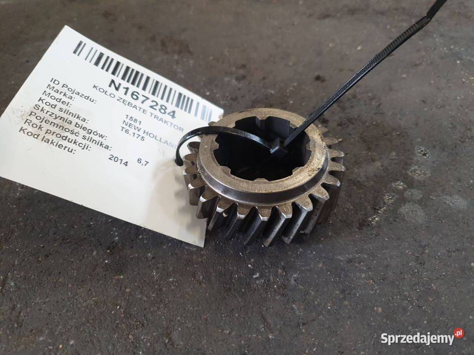 KOŁO ZĘBATE TRAKTOR HOLLAND T6175 Pozostałe Części samochodowe