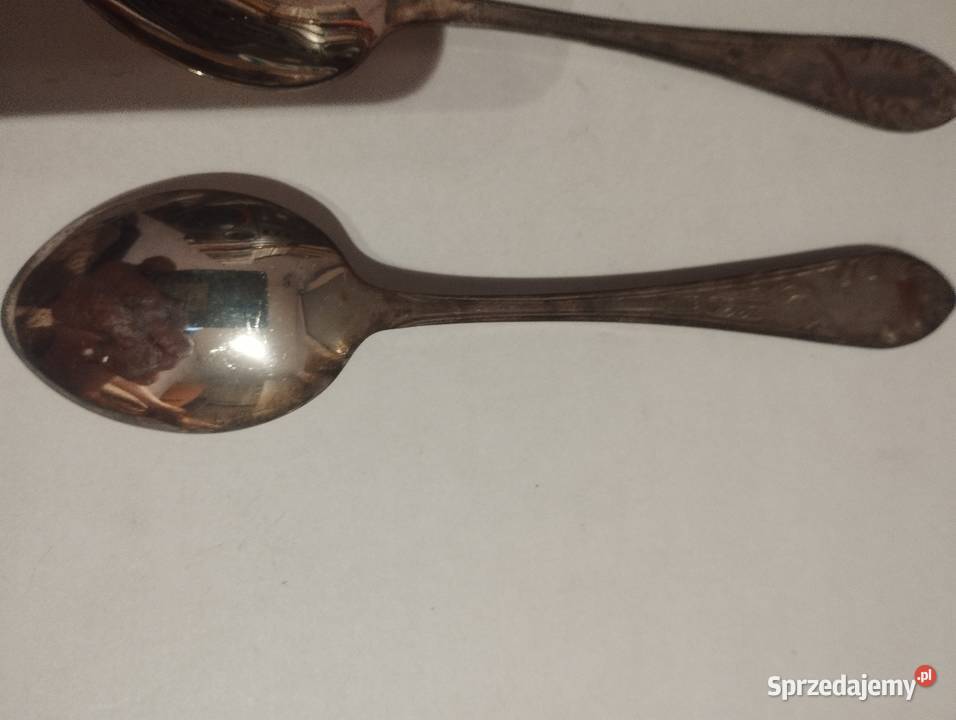 Łyżeczki do herbaty bogato zdobione