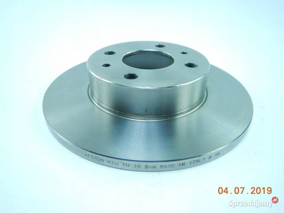 TARCZE HAMULCOWE PRZÓD FIAT FIORINO 8701 ASO