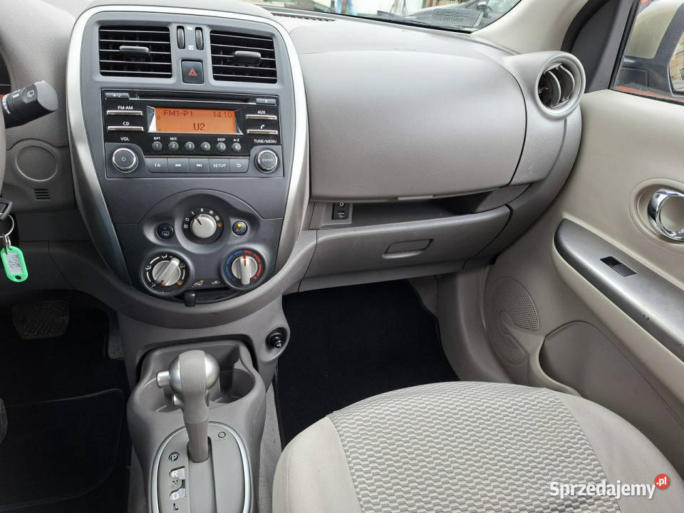 Nissan Micra AUTOMAT Salon Polska 78 K13 Micra mazowieckie Warszawa