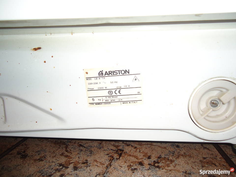 Pralka do zabudowy Ariston używana do zabudowy Pralki i suszarki Gdańsk sprzedam
