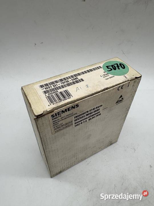 Siemens 6ES7 3317NF000AB0 AI Module Warszawa sprzedam