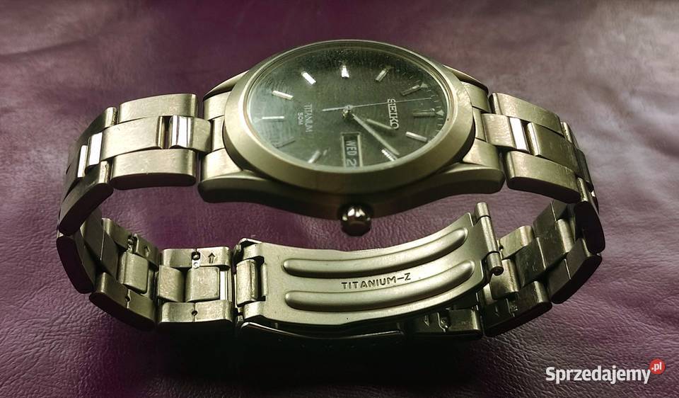 Zegarek męski SEIKO TITANIUM prod Japońskiej Pruszków