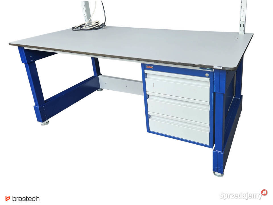 Stół warsztatowy 75 x 160 x 80 z szufladami Sątoczno