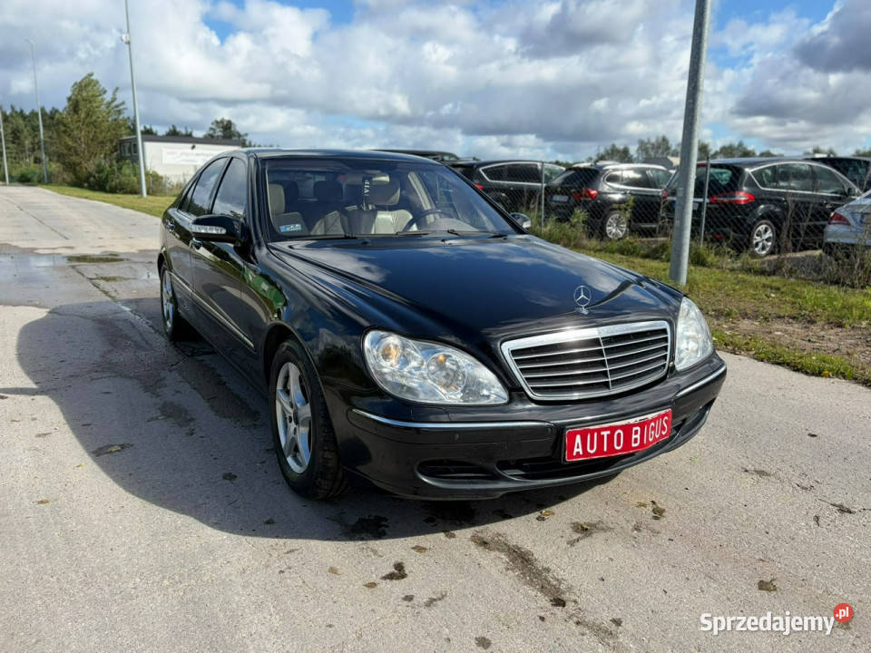 Mercedes S 320 super stan zarejestrowana W220 Lębork