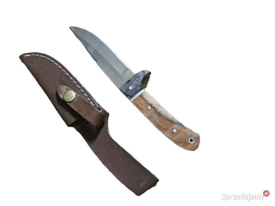 Nóż myśliwski z kaburą chwyt do cięcia na Sporty strzeleckie i myślistwo Radlin