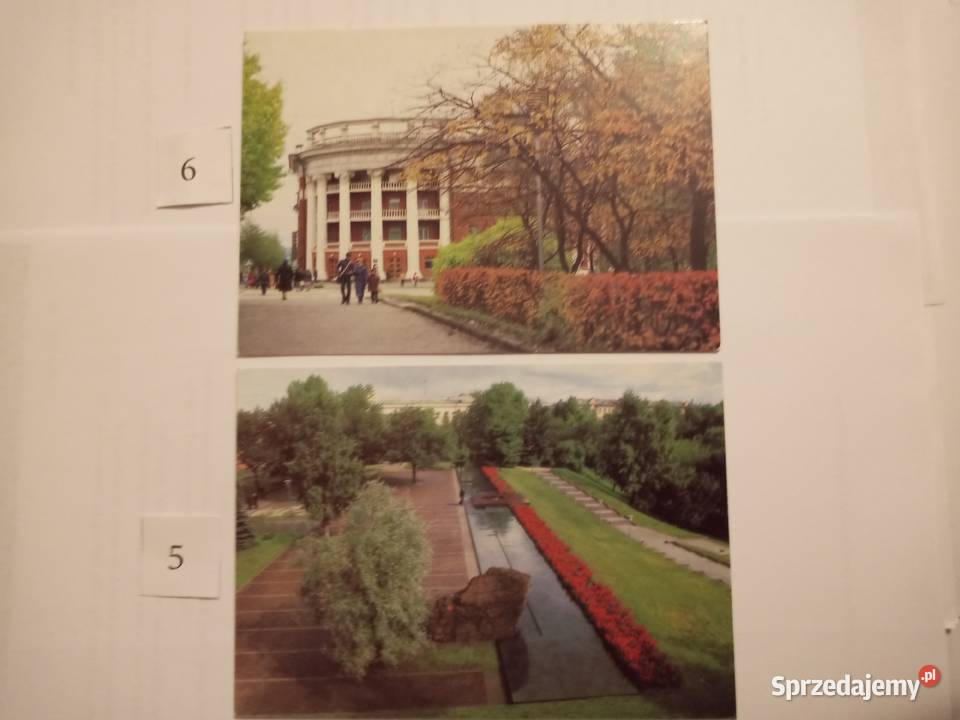 POCZTÓWKI USSR Z 1988rZestaw 28A Szczecinek