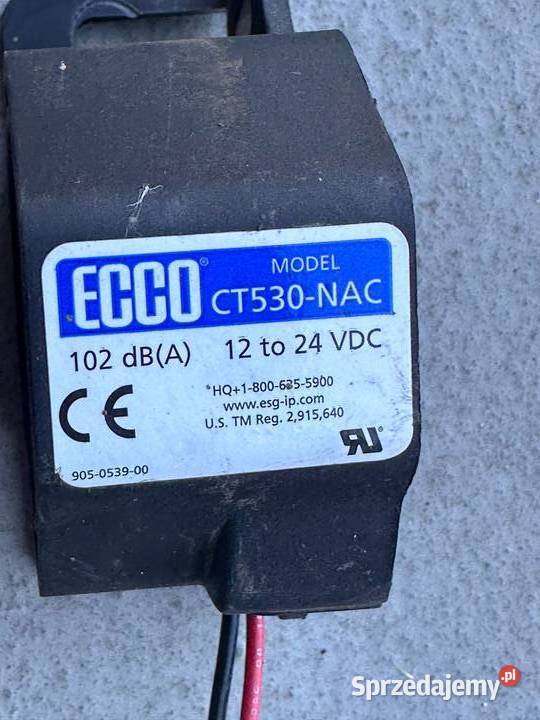 SYGNAŁ COFANIA 12V 24V WSTECZNEGO ECCO CT530NAC śląskie Antonie
