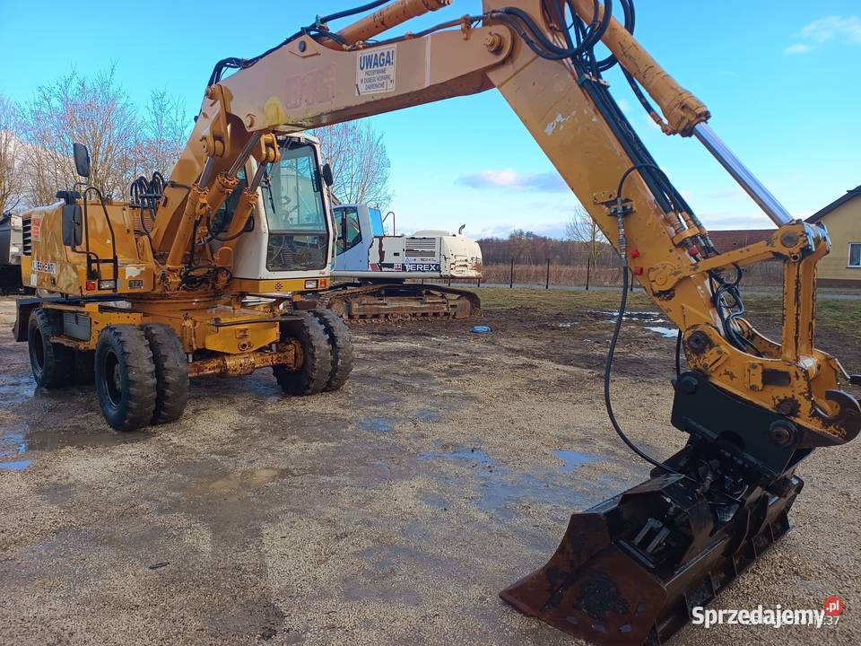 LIEBHERR A 316 KOPARKA KOŁOWA Racławice