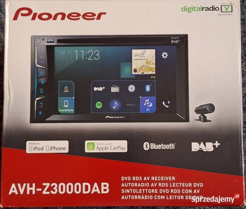Radio Pioneer AVHZ3000DAB Łódź
