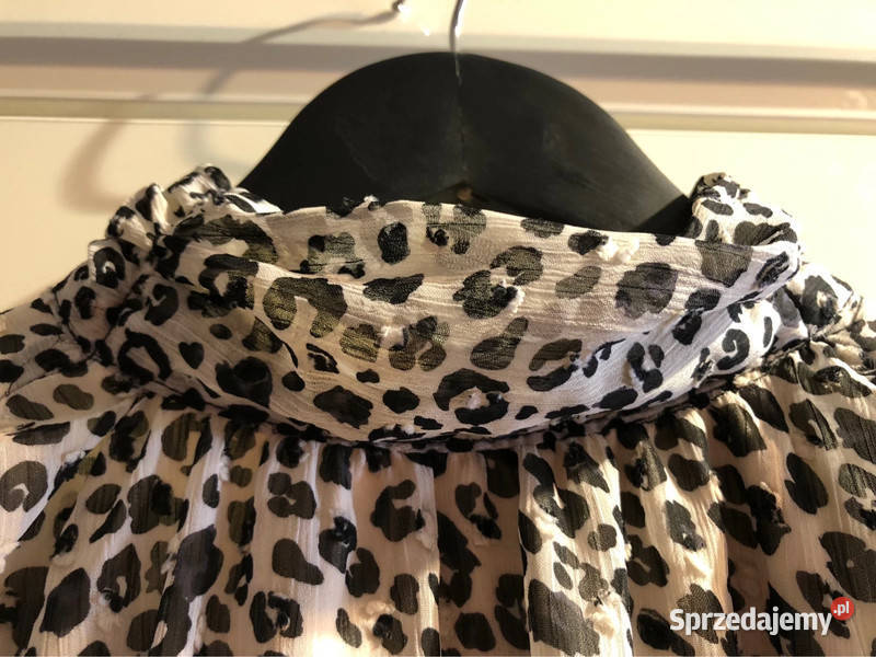 Bluzka w cętki elegancka Chorzów sprzedam