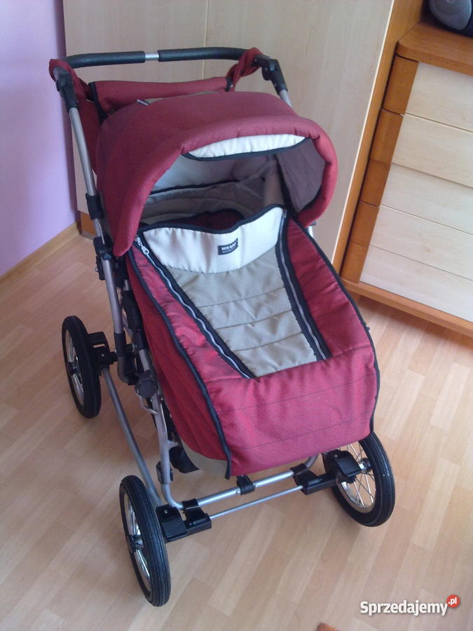 TRADYCYJNY WÓZEK MIKADO NA SKÓRZANYCH PASKACH