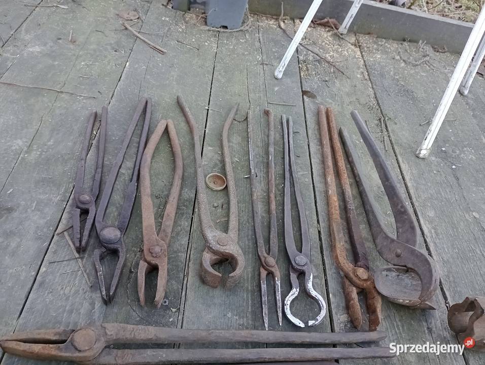 Kleszcze kowalskie mlotki