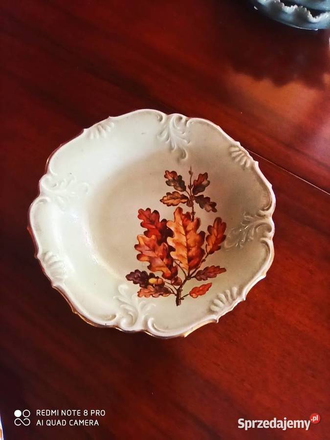 PATERKA zielona Haandmaled Żołędzie Biała Gdańsk