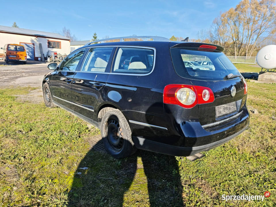 Volkswagen Passat Volkswagen Passat 20 TDI B6 czarny Passat dolnośląskie