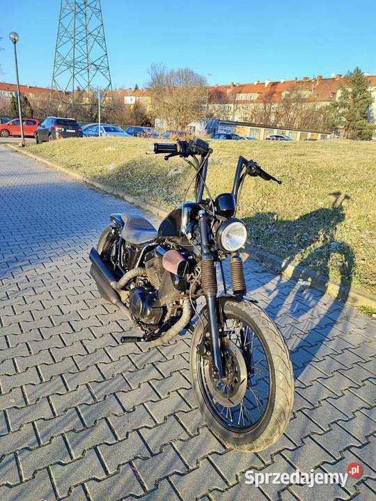 Yamaha Virago 535 bobbercustom benzyna Wrocław
