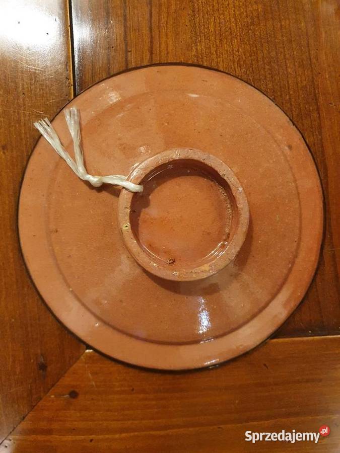 Duży TALERZ ceramiczny marokański dekoracyjny na Rękodzieło Lublin sprzedam