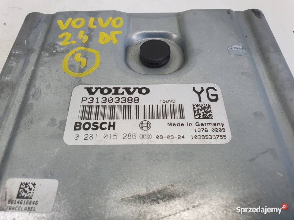 Volvo V40 II 20 D3 STEROWNIK SILNIKA komputer Chełm sprzedam