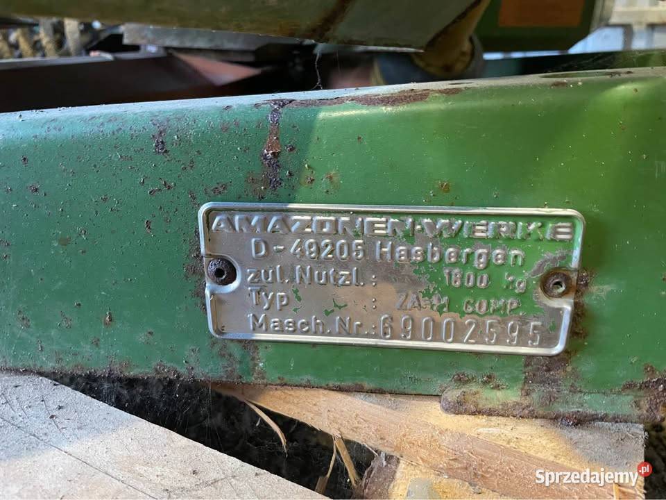 Rozsiewacz nawozu Amazone M Compact 1000 opolskie