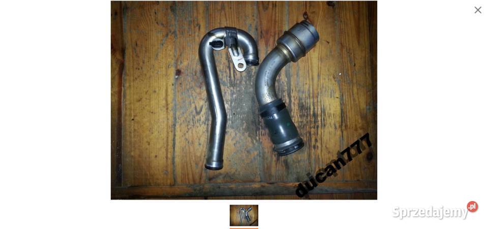 rurka EGR turbiny renault 15dci 110 K9KJ836 osobowe dolnośląskie Jelcz-Laskowice