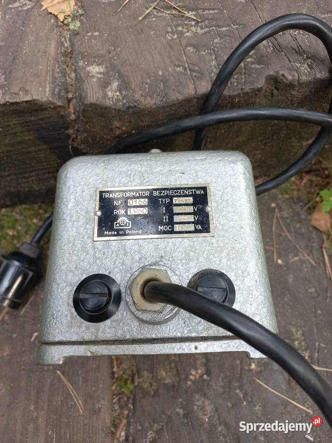 Transformator bezpieczeństwa Warszawa sprzedam