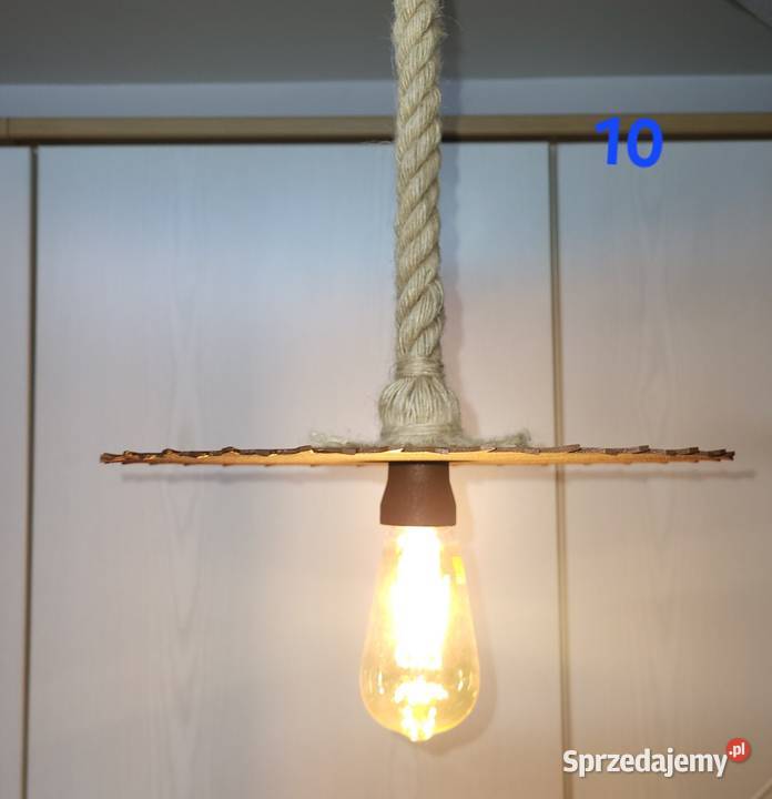 Lampa Handmade Loft Warsztat Vintage Zakliczyn