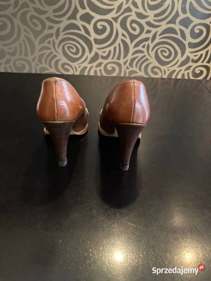 Buty czółenka jasny brąz Made in Austria Elbląg