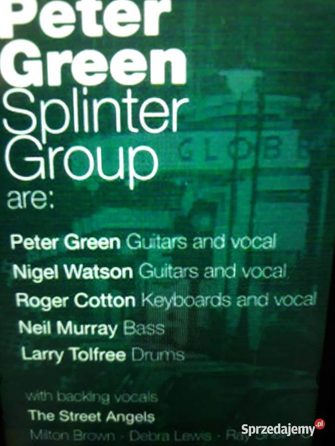 Archiwum blues rocka PETER GREEN Live in Soho CD sprzedam