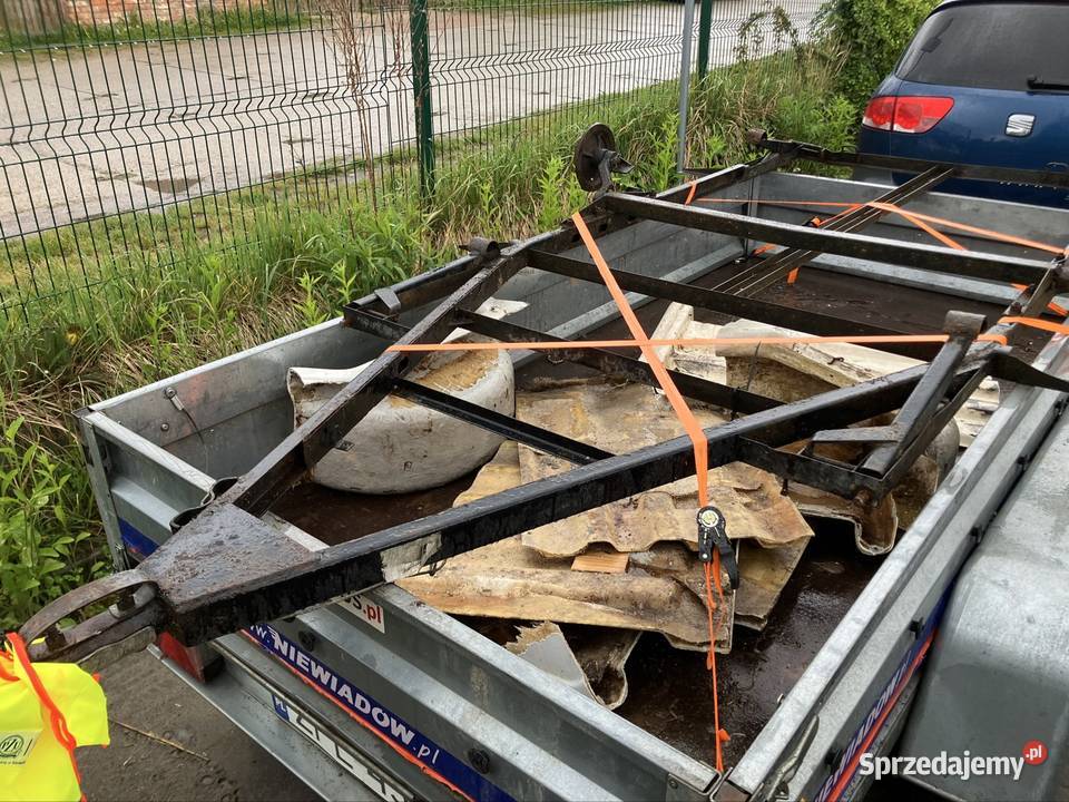 Podwozie rama przyczepą niewiadów n126 Kempingowe zachodniopomorskie Bezrzecze sprzedam