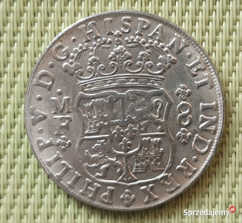 MonetaNumizmatKopia 8 REALI 1741 PHILIP V 8 Pruszków