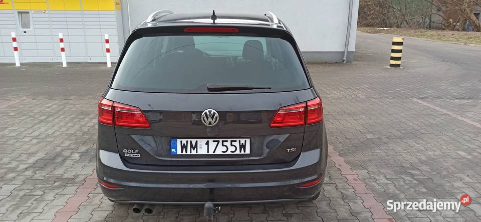 VW Golf VII Sportsvan 14TSI 125 DSG Bogata Zarejestrowany w Polsce Mińsk Mazowiecki