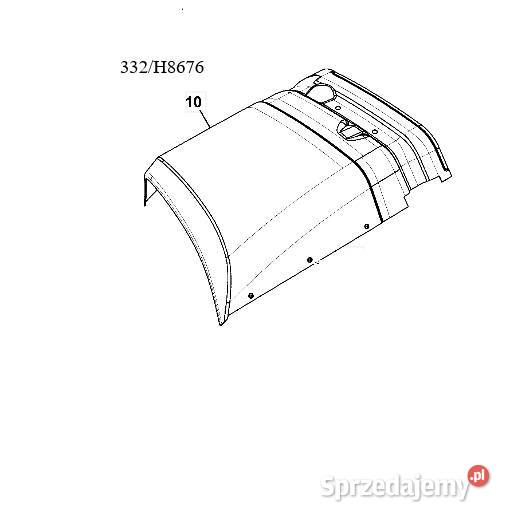 Półmaska JCB tier4 nie podkarpackie Rzeszów