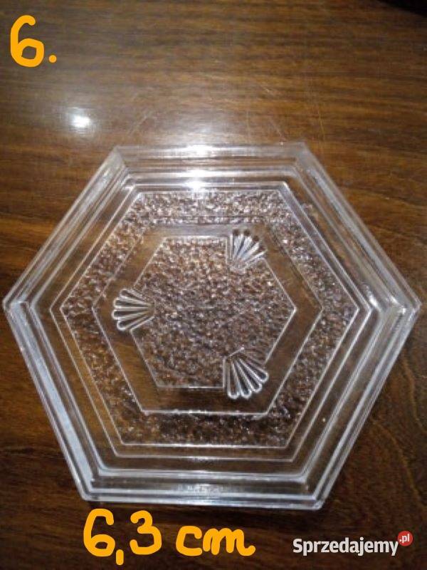 Paterki kryształowe Porcelana i szkło śląskie