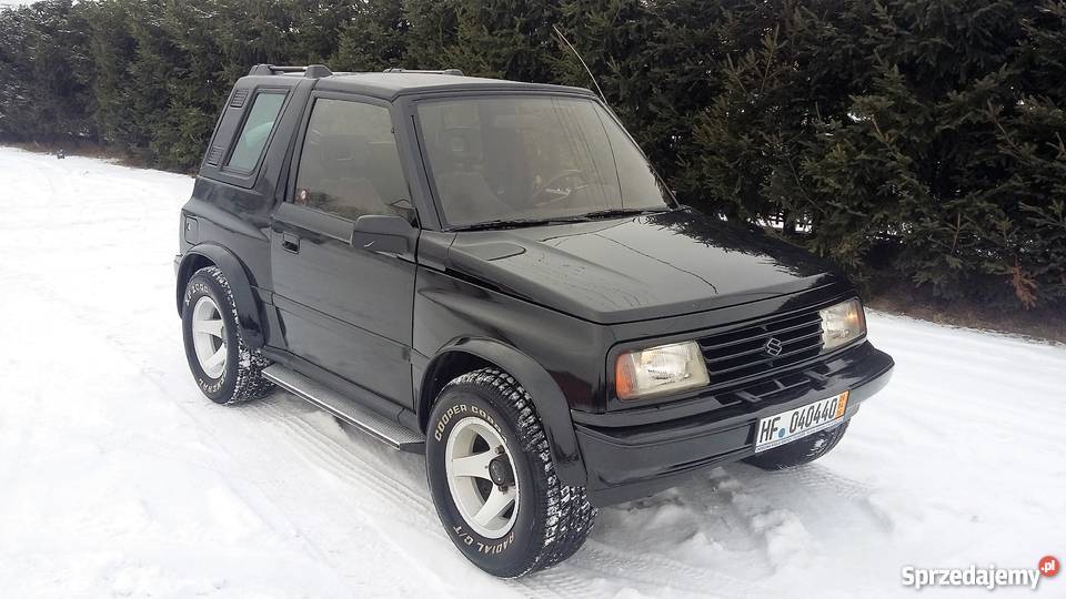 SUZUKI VITARA 16 V8 HARDTOP OPŁATACH welurowa tapicerka mazowieckie Wyszków sprzedam