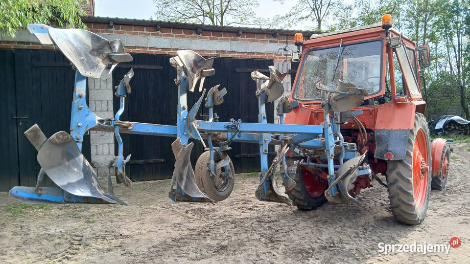 Pług obrotowy 4 Lemken Opal z wałem łódzkie Zadąbrowie-Rudunek
