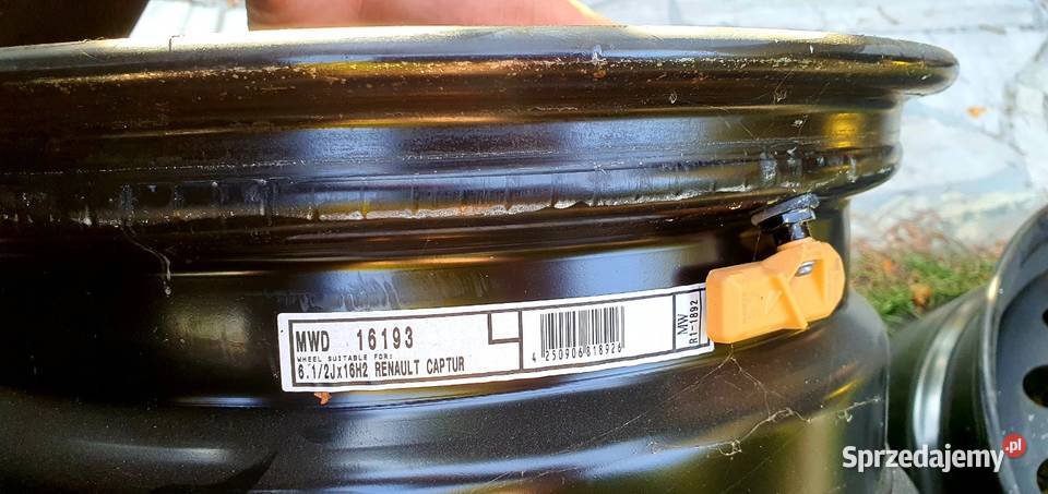 Felgi 4x100 Renault Captur clio Scenic Dacia stalowe